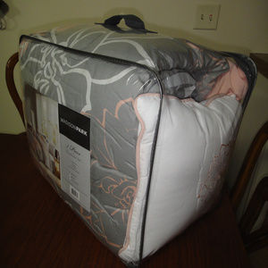 Madison Park Bedding Lola Comforter Set Blush Grey 7pcs Poshmark